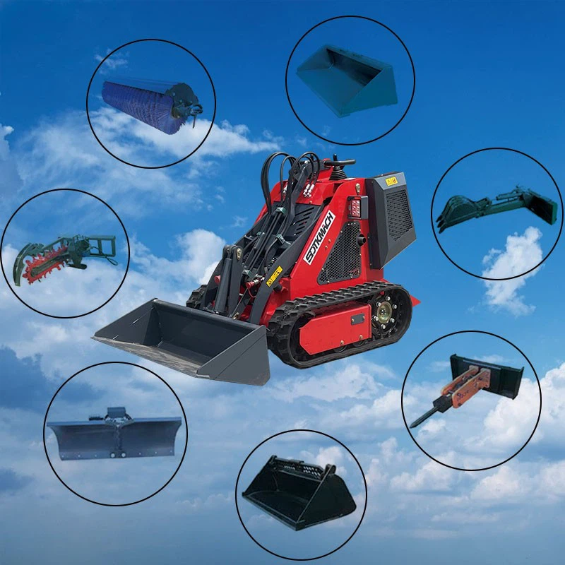 Small Skid Steer Loader